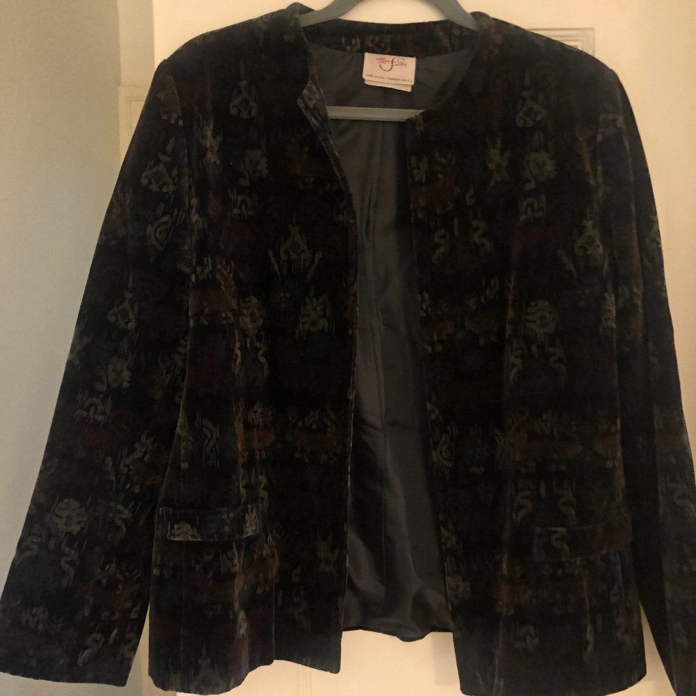 Vintage Velvet 2-Piece Set